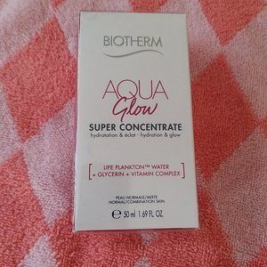 AQUA  BOUNCE Biotherm  Super Concentrate & glow  - bundle of 2 pkts.   new